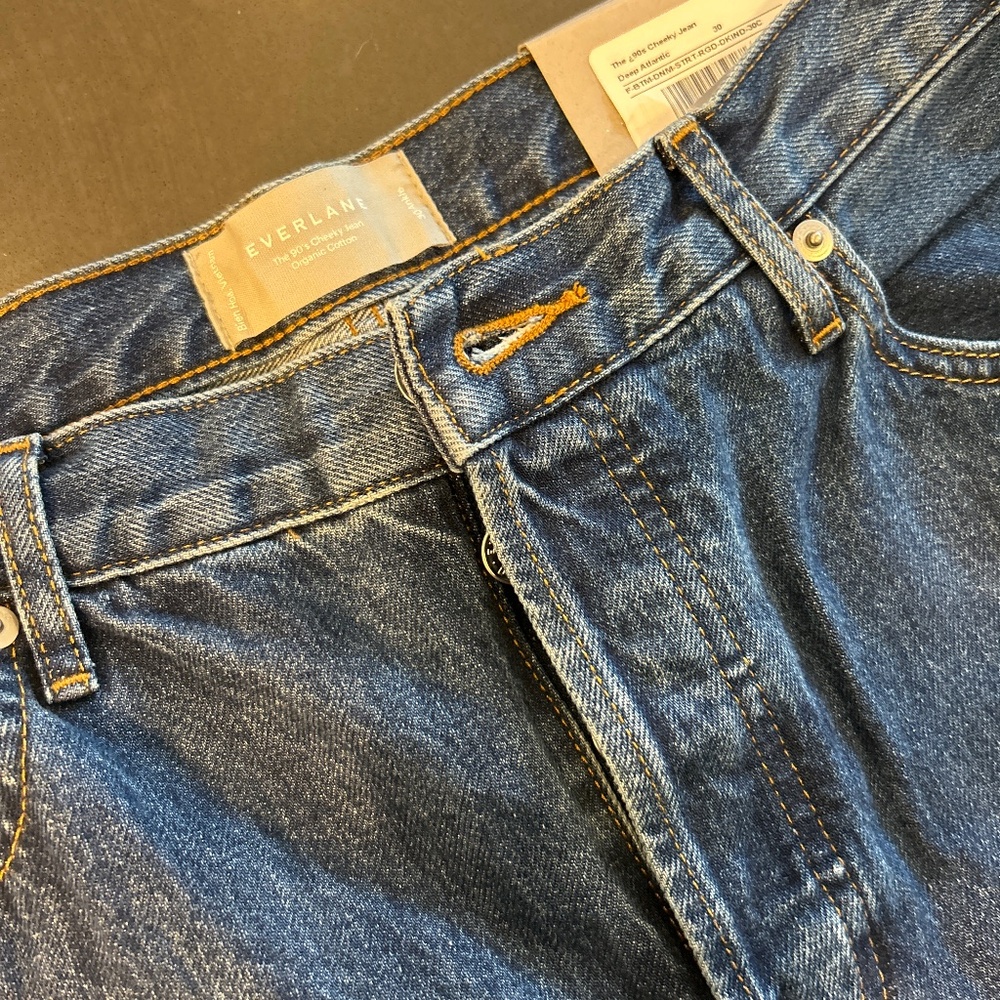 Everlane 90s Cheeky Jean-Deep Atlantic- 30